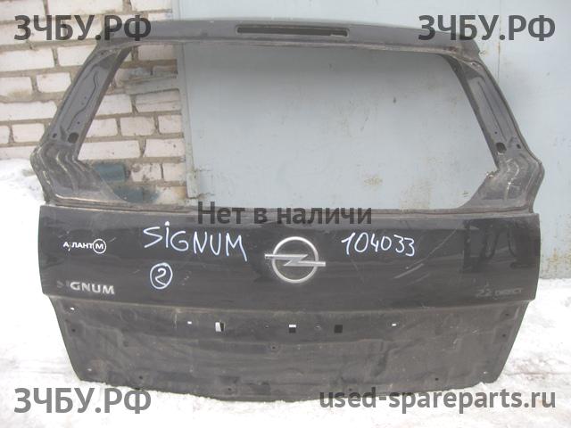 Opel Signum Дверь багажника
