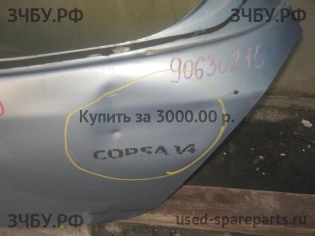 Opel Corsa D Дверь багажника