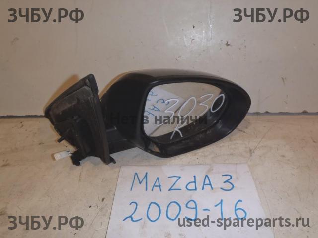 Mazda 3 [BL] Зеркало правое механическое