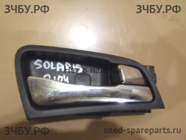 Hyundai Solaris 1 Ручка двери внутренняя передняя правая