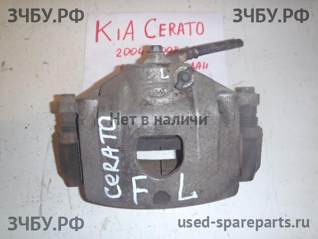 KIA Cerato 1 Суппорт передний левый (в сборе со скобой)